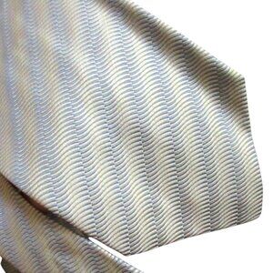 Altea Expressly For Nordstrom Mens Silk Tie Blue & Beige Made In Italy